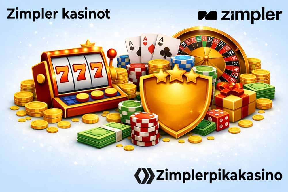 Zimpler kasinot listattuna